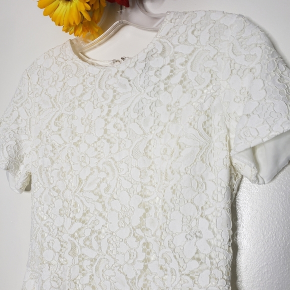 NEW SB by Sachin & Babi Peplum Arched Lace Top Luxury Castlecore Spring Summer - Picture 8 of 16